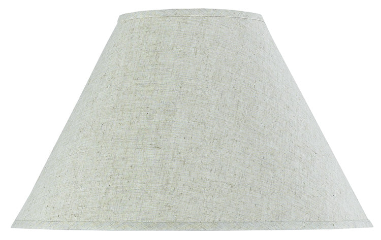 ROUND LINEN FABRIC SHADE Shade Cal Lighting