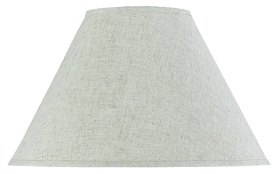 ROUND LINEN FABRIC SHADE Shade Cal Lighting