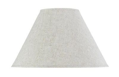 ROUND LINEN FABRIC SHADE Shade Cal Lighting