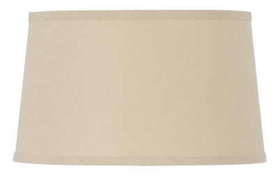 DRUM HARDBACK LINEN SHADE Shade Cal Lighting