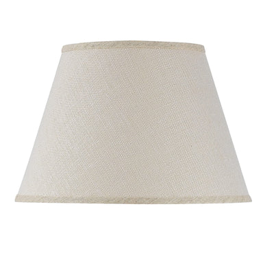 HARDBACK BURLAP SHADE Shade Cal Lighting