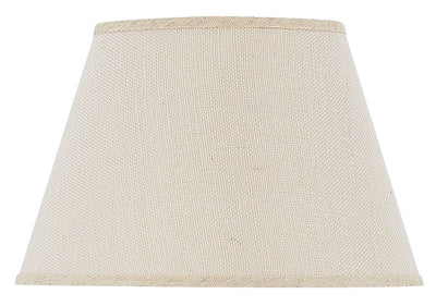 HARDBACK BURLAP SHADE Shade Cal Lighting