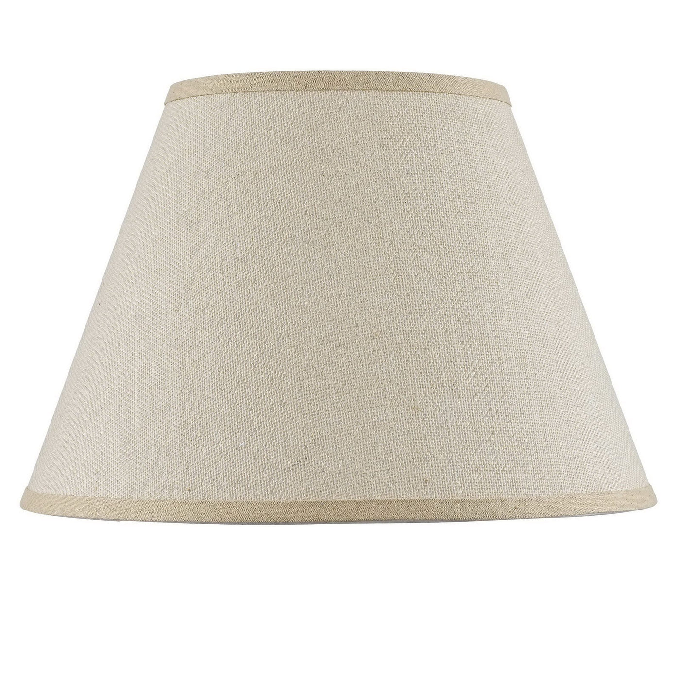 HARDBACK FINE BURLAP SHADE Shade Cal Lighting