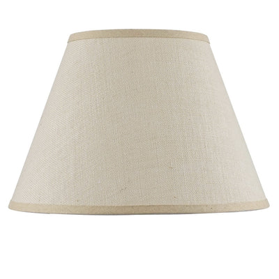 HARDBACK FINE BURLAP SHADE Shade Cal Lighting