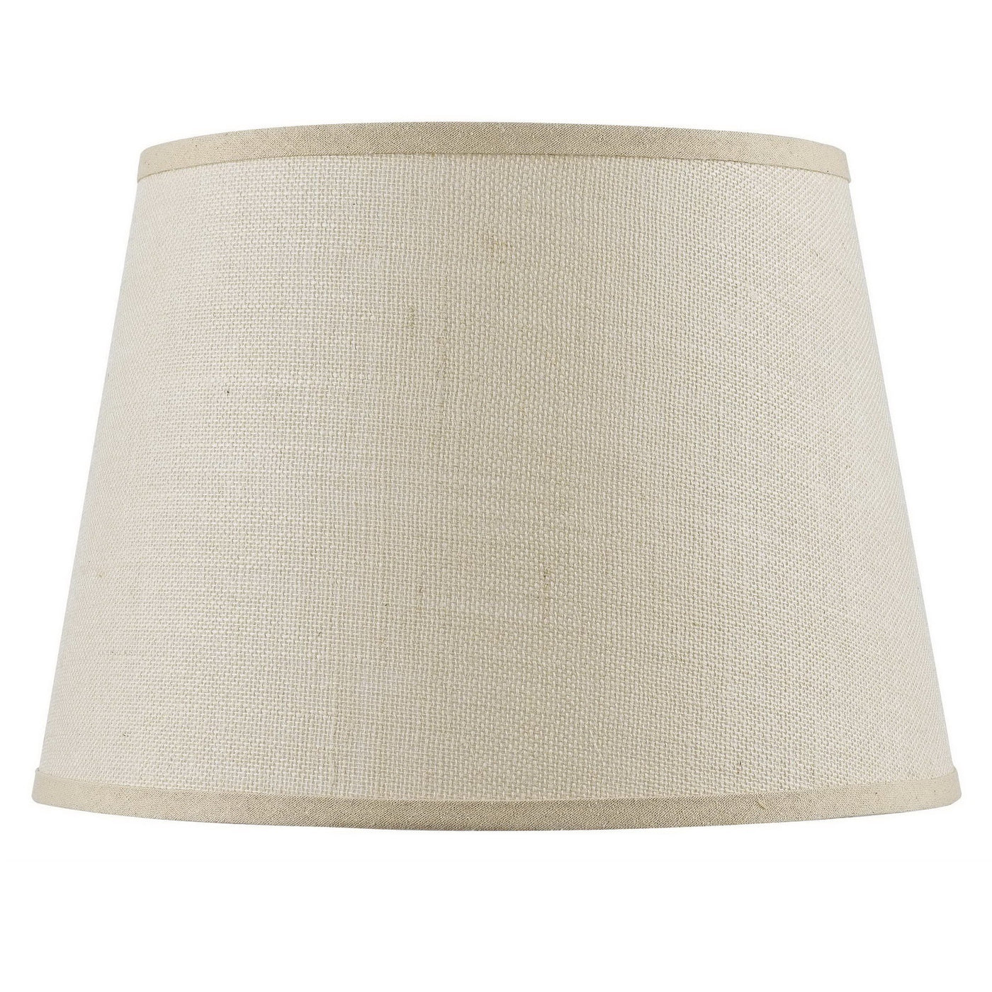 HARDBACK FINE BURLAP SHADE Shade Cal Lighting