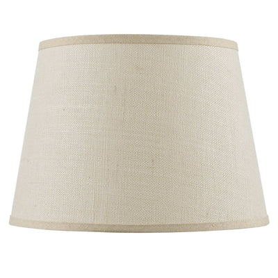 HARDBACK FINE BURLAP SHADE Shade Cal Lighting