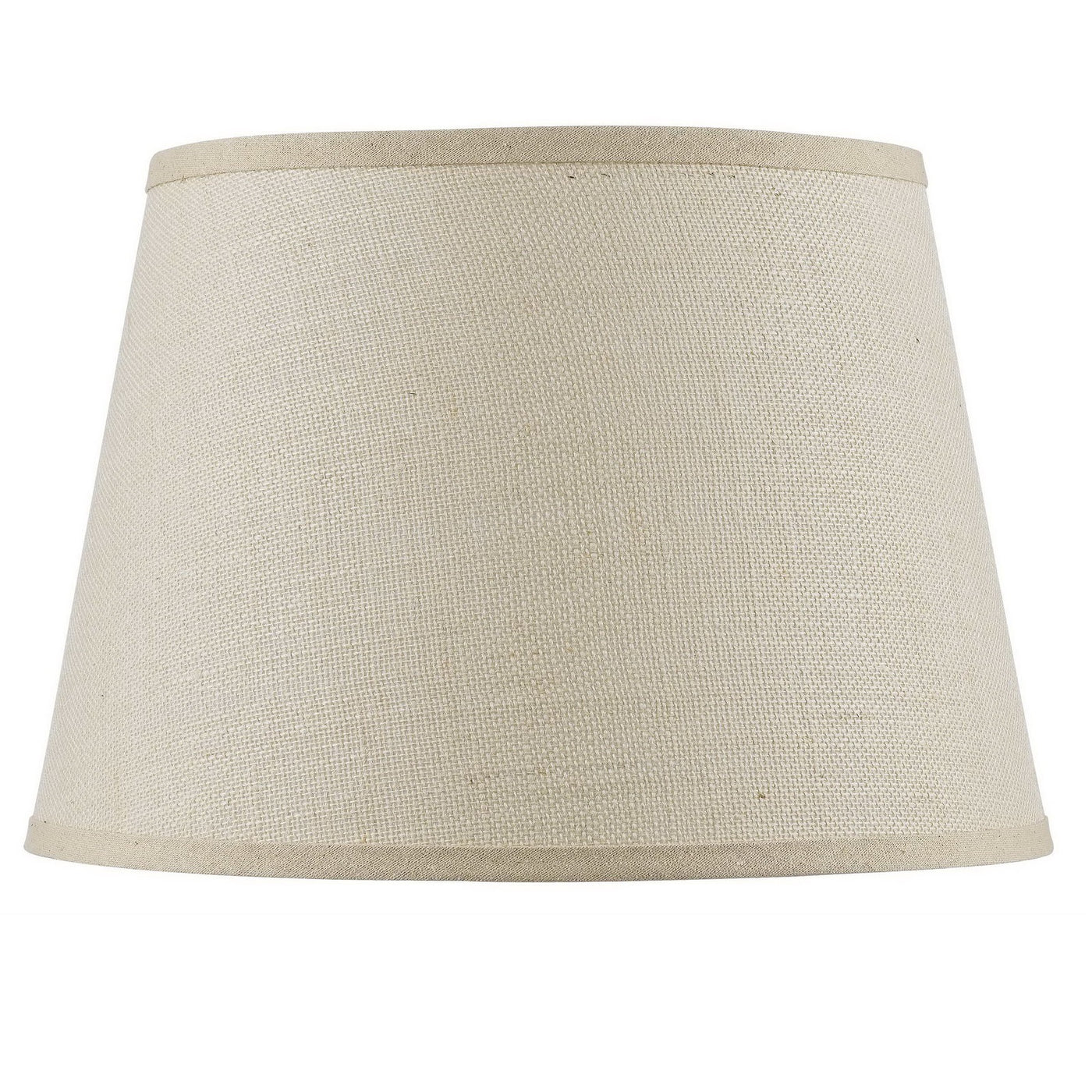 HARDBACK FINE BURLAP SHADE Shade Cal Lighting