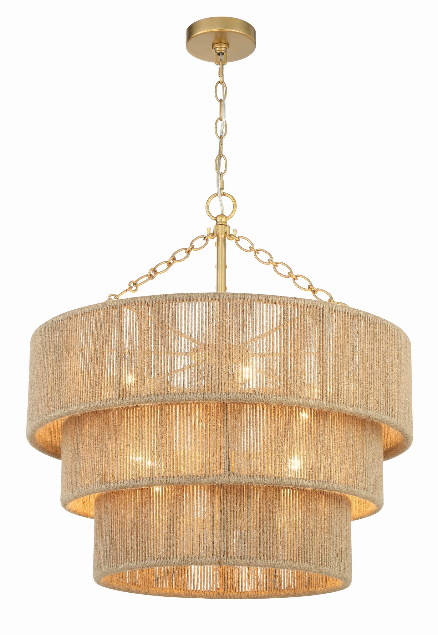 Shyla 10 Light Soft Gold Chandelier Chandelier Crystorama