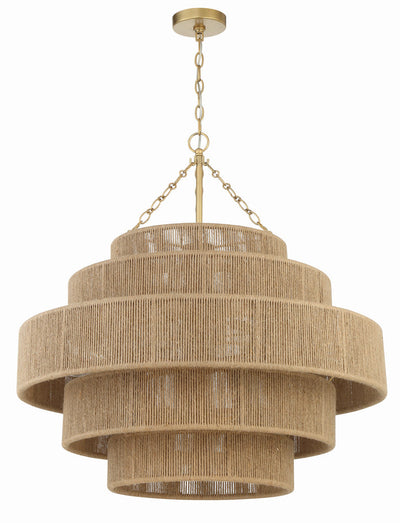 Shyla 20 Light Soft Gold Chandelier Chandelier Crystorama