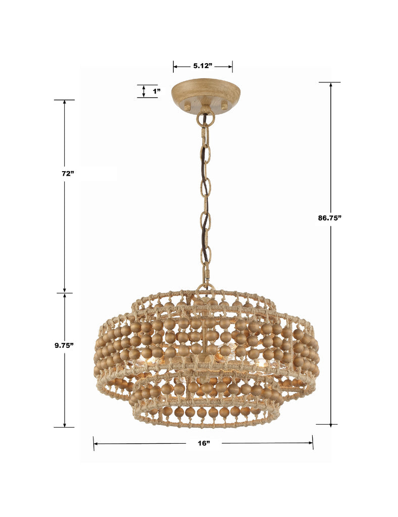 Silas 4 Light Burnished Silver Mini Chandelier Chandelier Crystorama