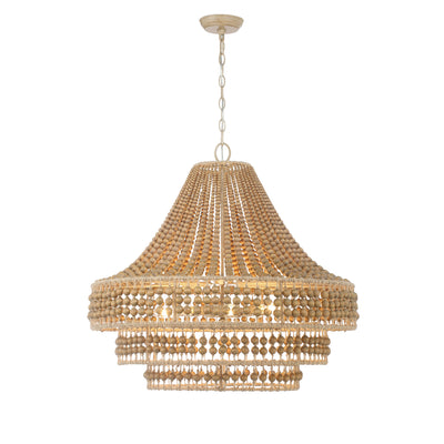 Silas 8 Light Burnished Silver Chandelier Chandelier Crystorama