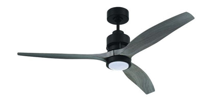 52" Sonnet WiFi in Flat Black  w/ Greywood Blades Ceiling Fan CRAFTMADE