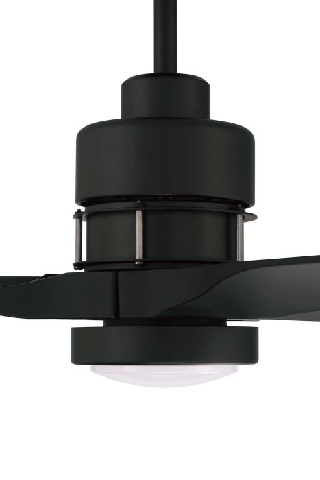 60" Sonnet WiFi in Flat Black  w/ Flat Black Blades Ceiling Fan CRAFTMADE