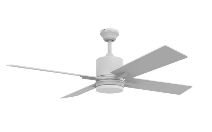 52" Teana in White w/ White Blades Ceiling Fan CRAFTMADE