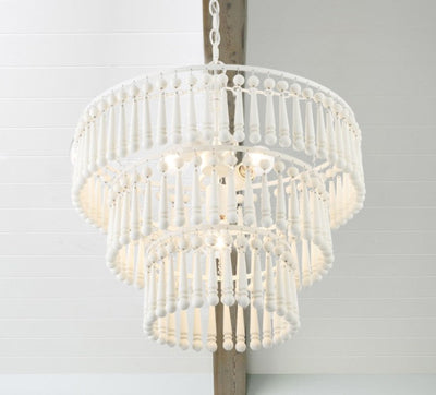 Tiana 3 Light Matte White Chandelier Chandelier Crystorama