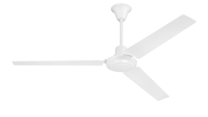 56" Utility in White w/ White Blades Ceiling Fan CRAFTMADE