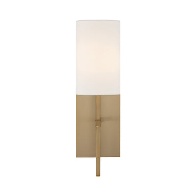 Veronica 1 Light Aged Brass Sconce Wall Sconce Crystorama