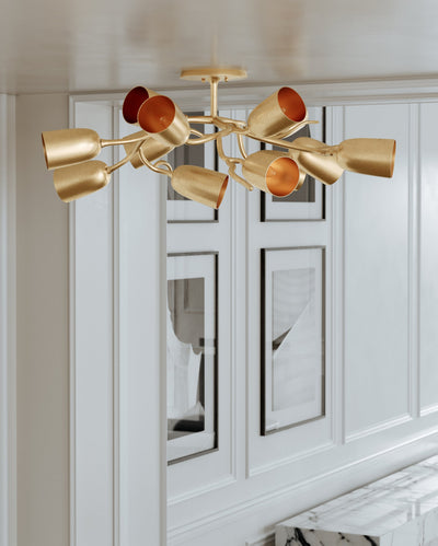 Vine Semi Flush Semi Flush Hudson Valley Lighting