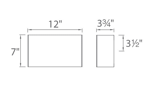 Blok LED Wall Sconce Wall Sconce WAC Lighting