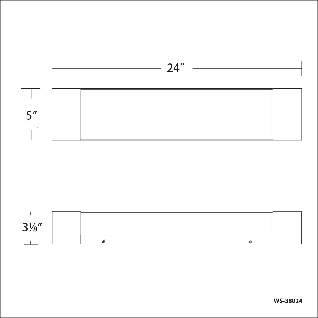 Darcy LED Bath Vanity or Wall Light Bath and Vanity WAC Lighting