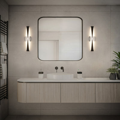 Enigmatic LED Bath Vanity & Wall Light Bath and Vanity WAC Lighting