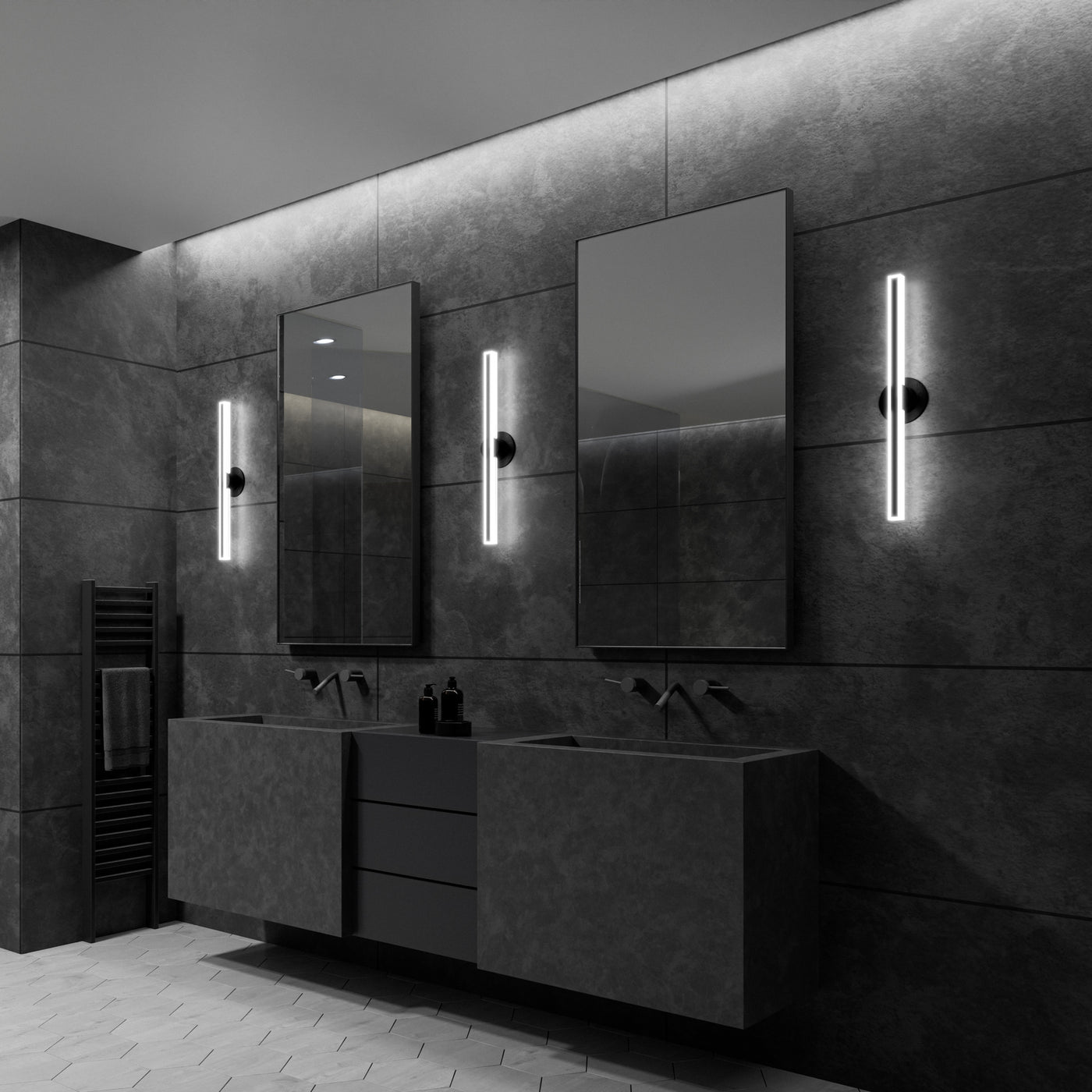 Bastone LED Bath Vanity & Wall Light Bath and Vanity WAC Lighting