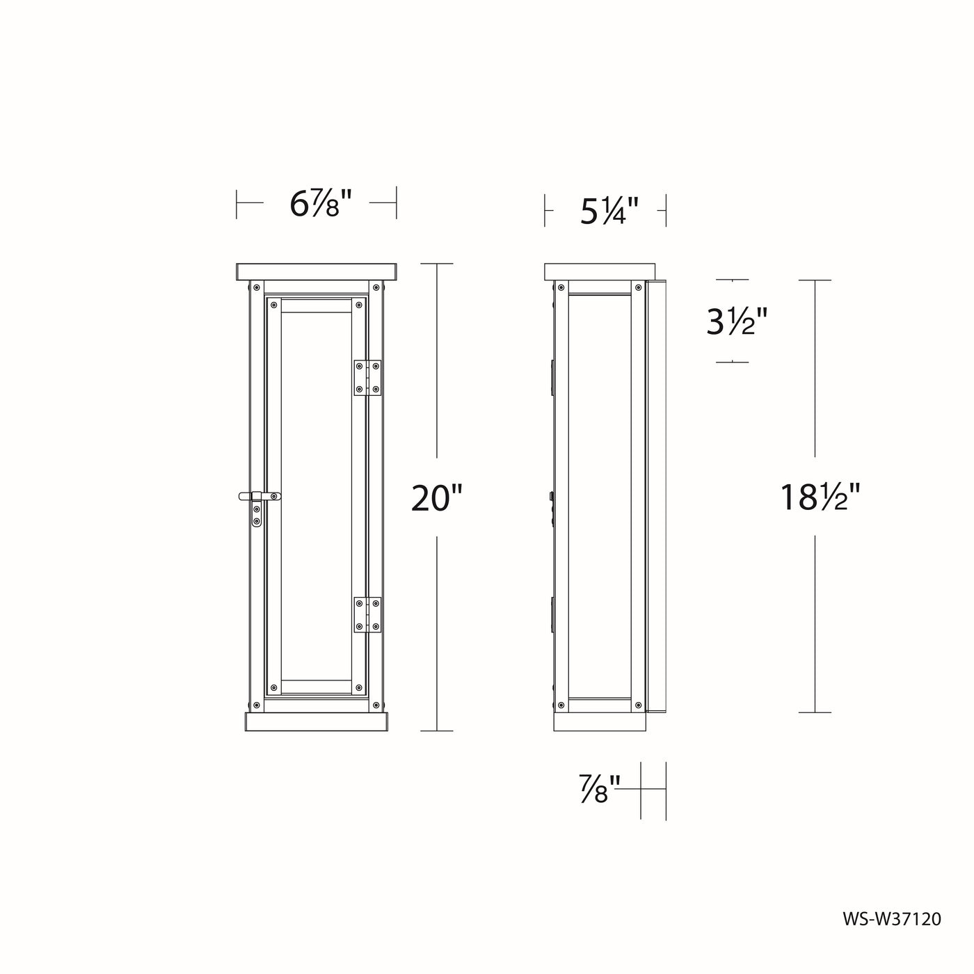 Eliot LED Indoor and Outdoor Wall Light Exterior WAC Lighting