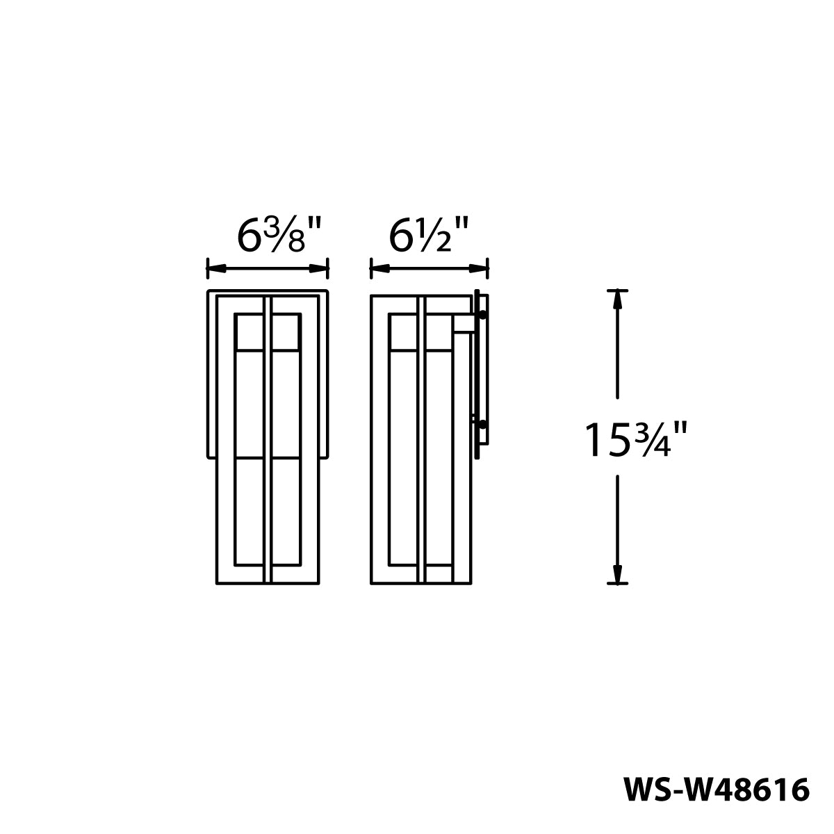 Chamber LED Indoor and Outdoor Wall Light Exterior WAC Lighting