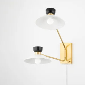 Whitley Plug-In Sconce