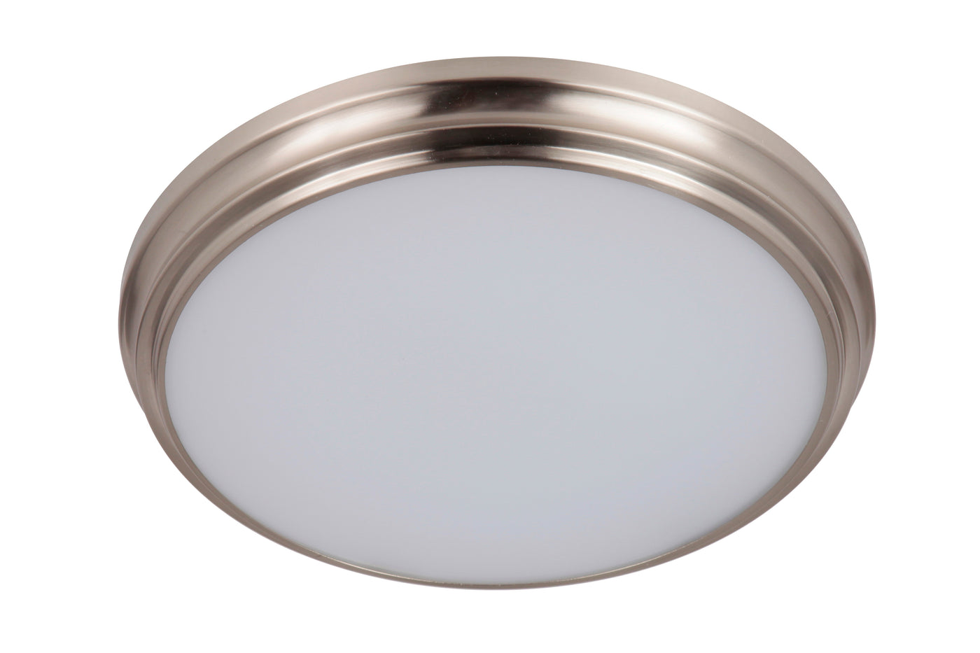 X66 Series 1 Light 11" LED Flushmount in Brushed Polished Nickel Flush Mount Craftmade