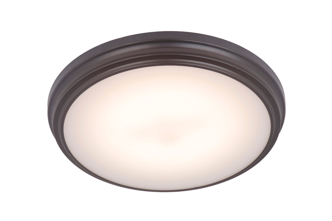 X66 Series 1 Light 11" LED Flushmount in Oiled Bronze Flush Mount Craftmade