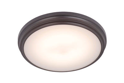 X66 Series 1 Light 11" LED Flushmount in Oiled Bronze Flush Mount Craftmade