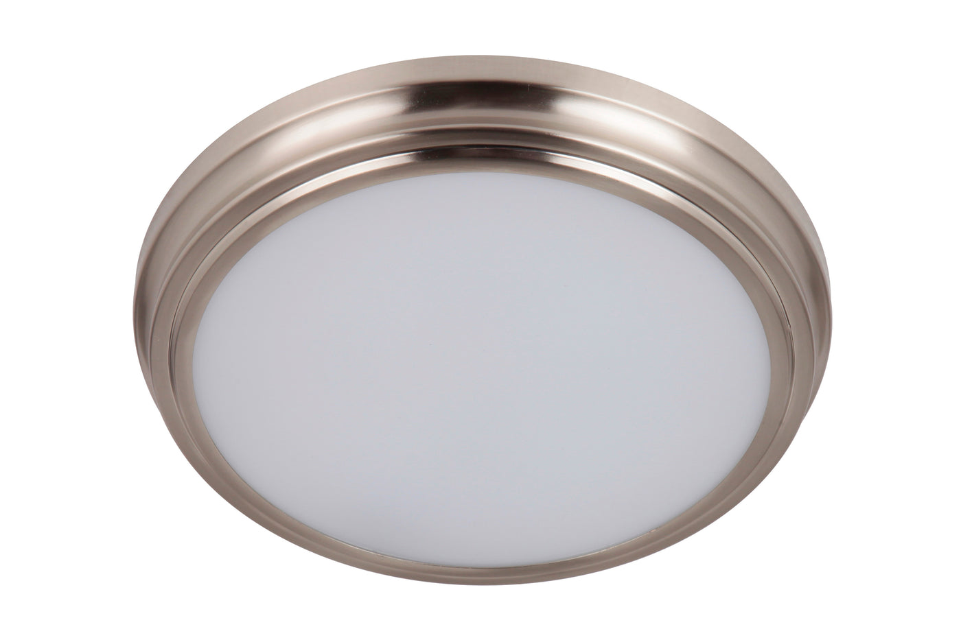 X66 Series 1 Light 13" LED Flushmount in Brushed Polished Nickel Flush Mount Craftmade