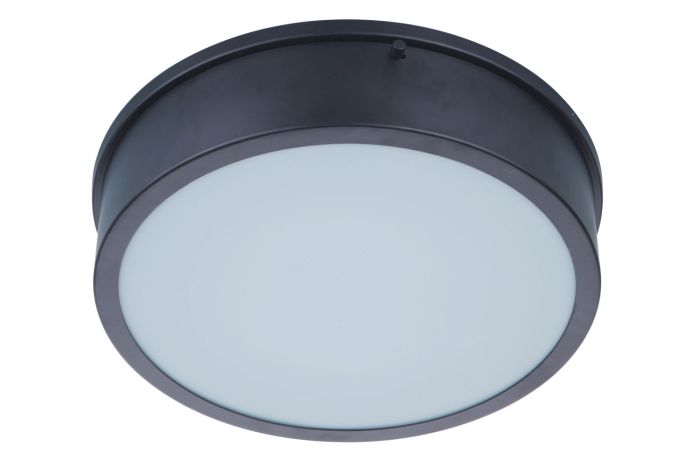 Fenn 1 Light 13" LED Flushmount in Flat Black Flush Mount Craftmade