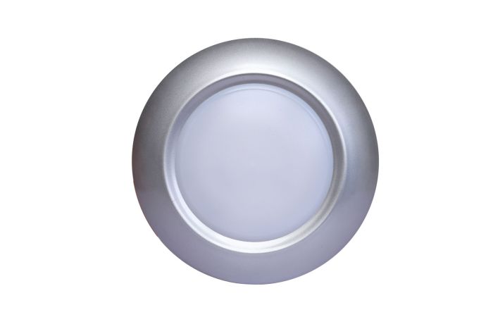 Slim Line 1 Light 11" LED Flushmount in Brushed Satin Nickel Flush Mount Craftmade