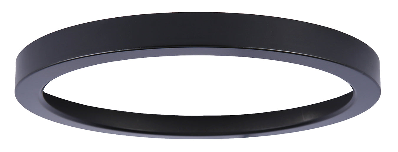 5.5" Optional Flushmount Trim in Flat Black Accessory Craftmade