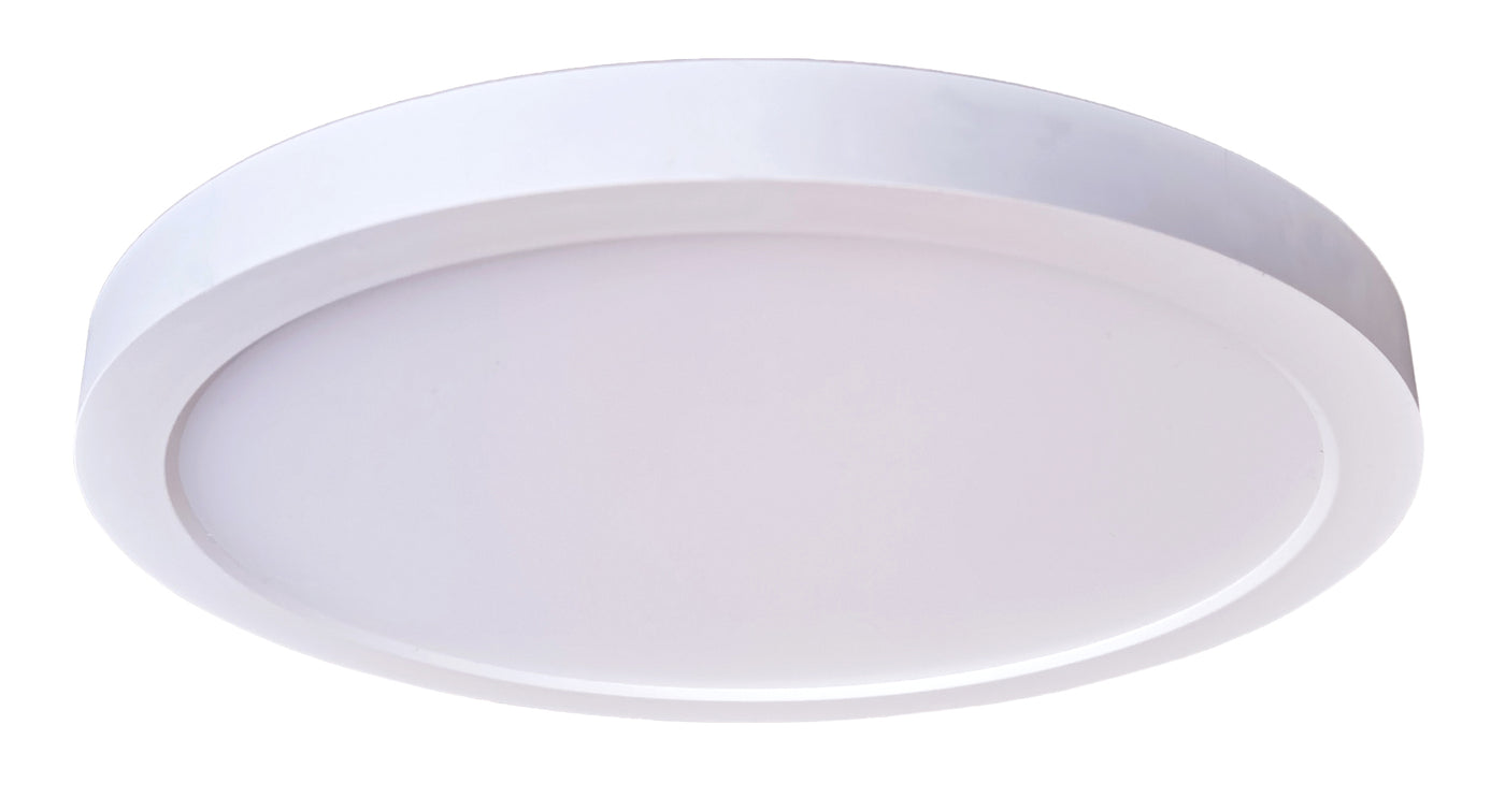 5.5" Slim Line LED Flushmount in White Flush Mount Craftmade