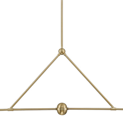 Xavier 4 Light Vibrant Gold Chandelier Chandelier Crystorama