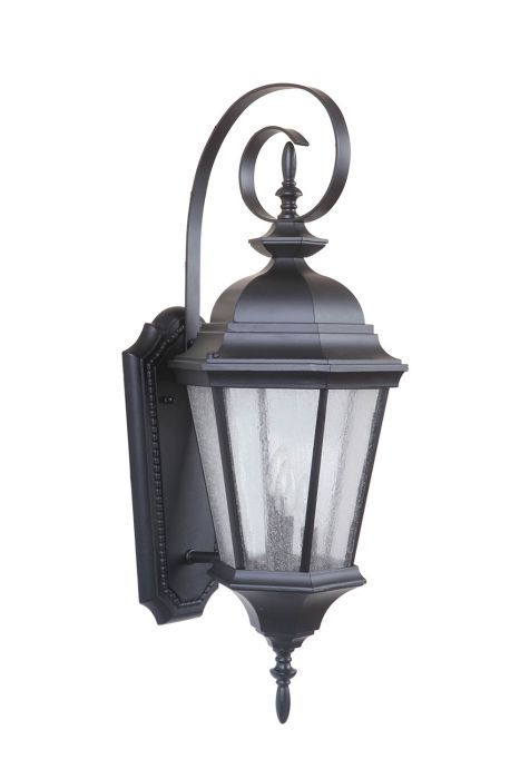 Chadwick 3 Light Large Outdoor Wall Lantern in Oiled Bronze Gilded Exterior Craftmade