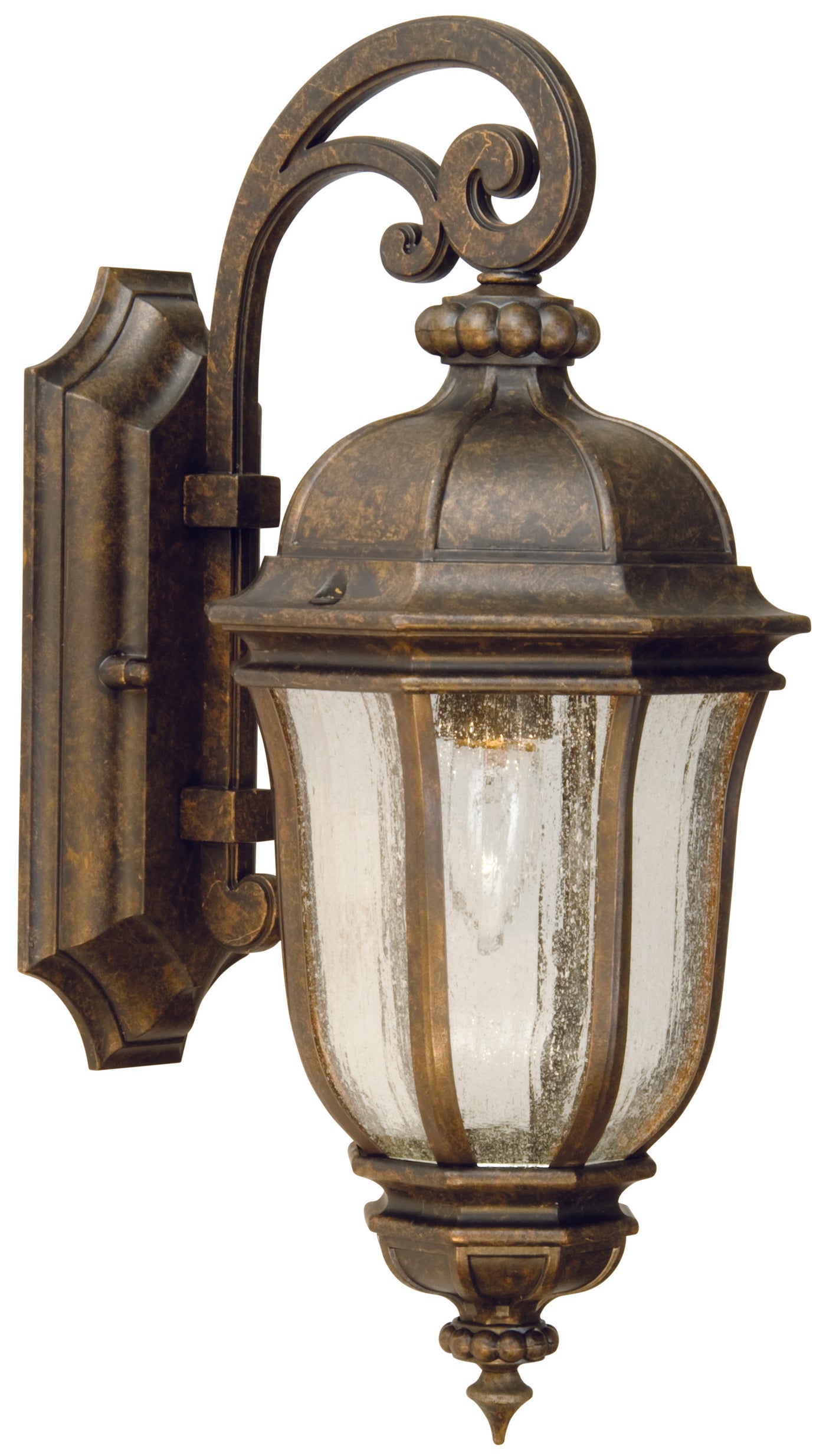 Harper 1 Light Small Outdoor Wall Lantern in Peruvian Bronze Outdoor Exterior Craftmade