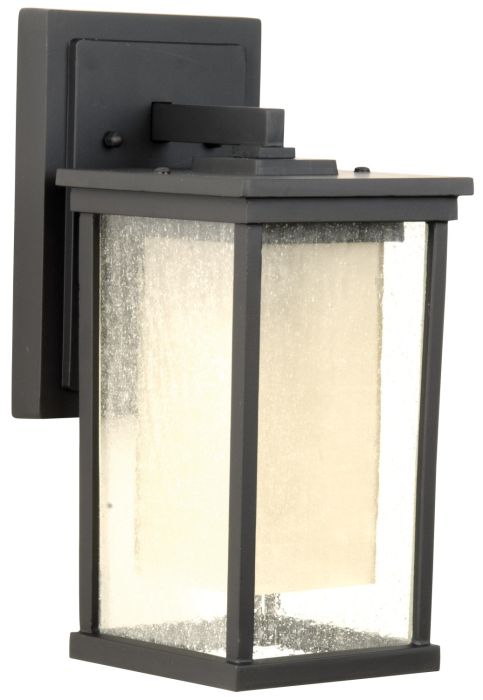 Riviera 1 Light Medium Outdoor Wall Lantern in Oiled Bronze Outdoor Exterior Craftmade