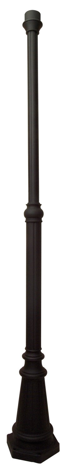 80" Pad Mount Post in Textured Black Exterior Craftmade