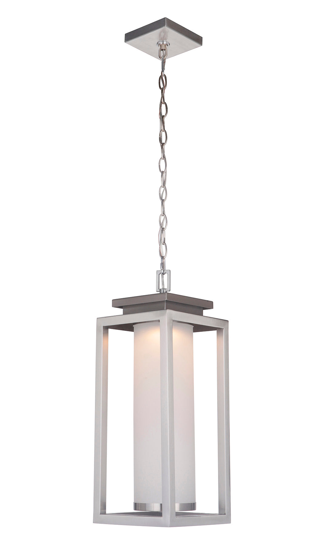 Vailridge 1 Light Large LED Outdoor Pendant in Stainless Steel Exterior Craftmade