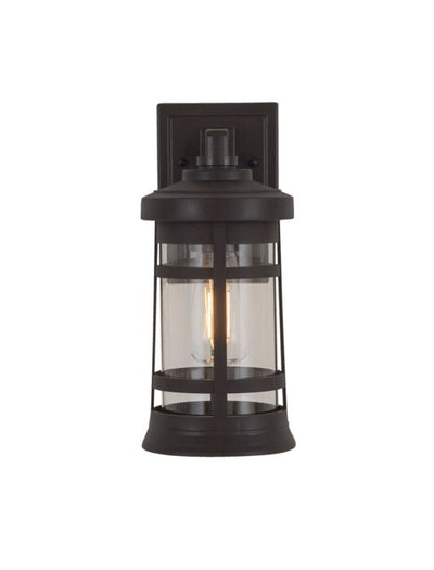 Resilience 1 Light Outdoor Lantern in Bronze Exterior Craftmade