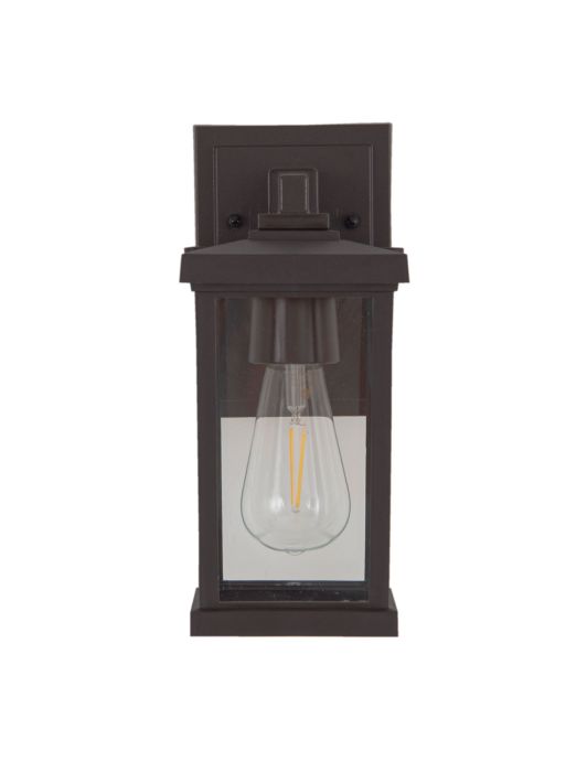 Resilience 1 Light Outdoor Lantern in Bronze Exterior Craftmade