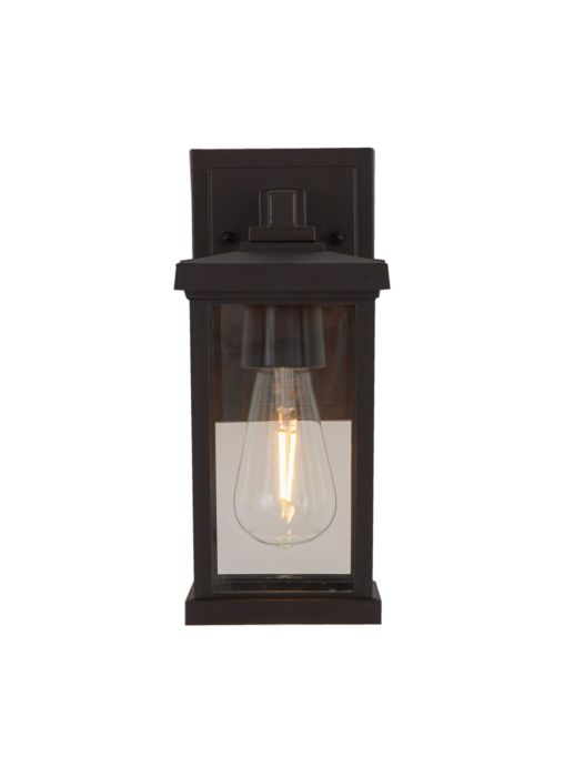 Resilience 1 Light Outdoor Lantern in Bronze Exterior Craftmade