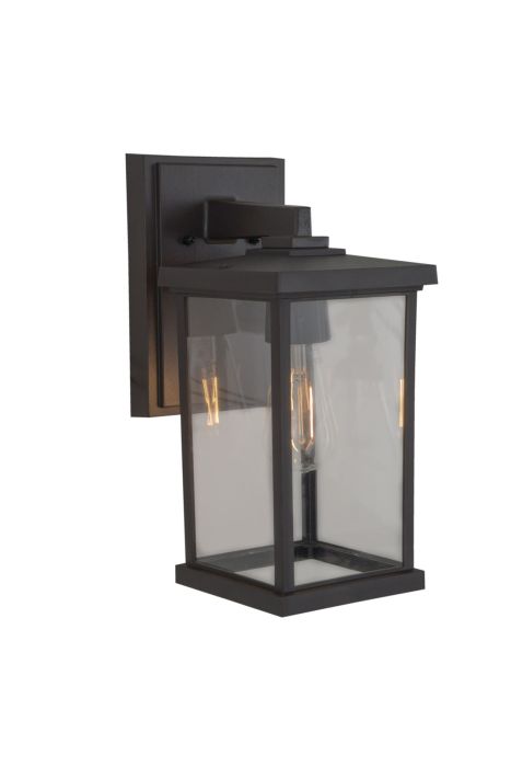 Resilience 1 Light Outdoor Lantern in Bronze Exterior Craftmade