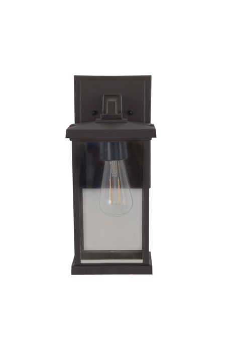 Resilience 1 Light Outdoor Lantern in Bronze Exterior Craftmade