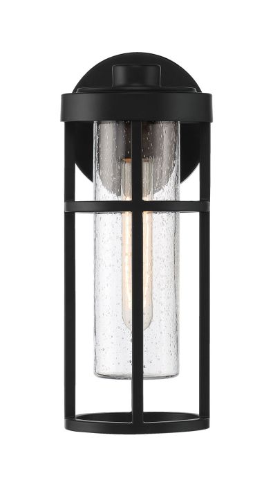 Encompass 1 Light Small Outdoor Wall Lantern in Midnight Exterior Craftmade