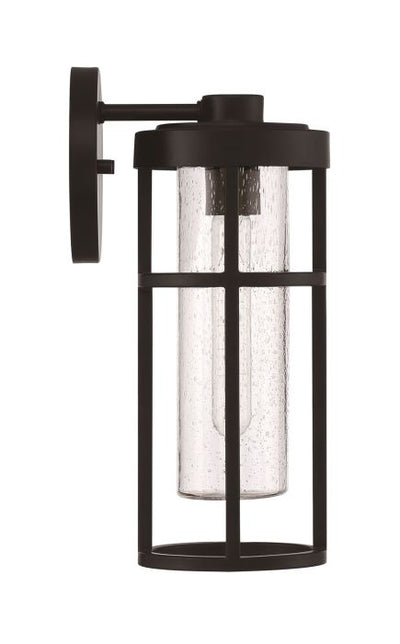 Encompass 1 Light Small Outdoor Wall Lantern in Midnight Exterior Craftmade